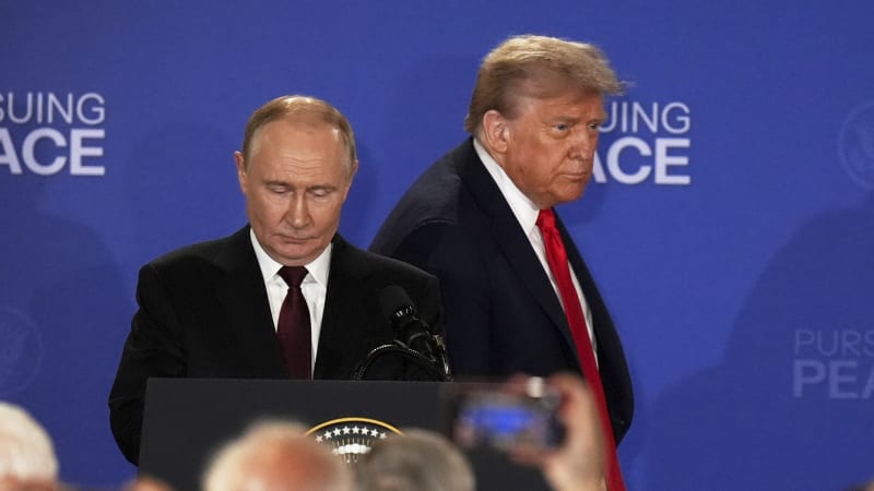 ON-LINE: Bylo to užitečné, děkoval Putin Trumpovi. Promluvil i o náročných podmínkách domluvy
