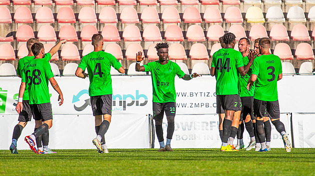 Necidův gól Slavii nestačil, tři body bere Příbram. Béčko Sparty vyzrálo na Vlašim