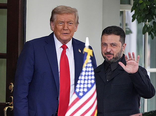 Zelenskyj opět v Bílém domě. Mluvil o potřebě ukončit válku, Trump o pokroku
