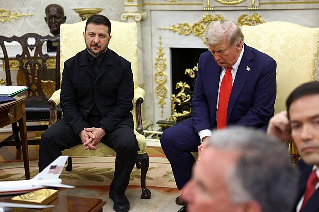 Nepotřebujeme přestávku v bojích, ale mír, řekl Zelenskyj po jednání v Bílém domě