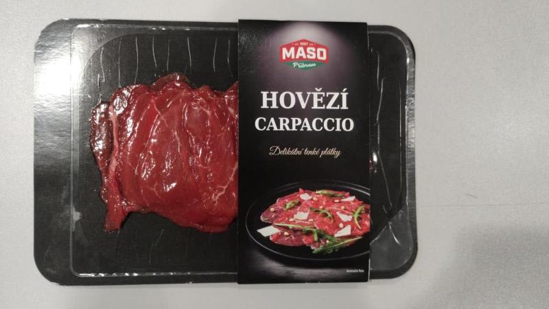 Inspektoři ve známém řetězci objevili carpaccio s nebezpečnou bakterií