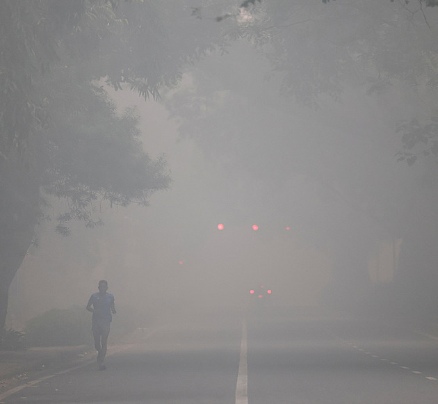 V Dillí se vzduch skoro dá krájet. Po oslavách se megalopole utápí ve smogu