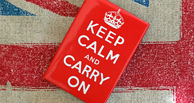 Keep Calm and… Za války slogan neuspěl. V 21. století se stal hitem
