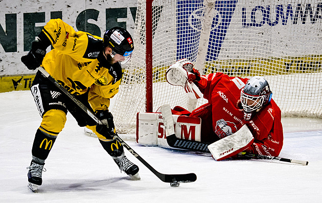 ONLINE: Lídr vede nad Budějovicemi, gól Pardubic neplatí. Litvínov zvítězil