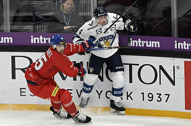 Česko - Finsko 2:4. Druhá prohra v sezoně, hokejisté se vzchopili až v závěru