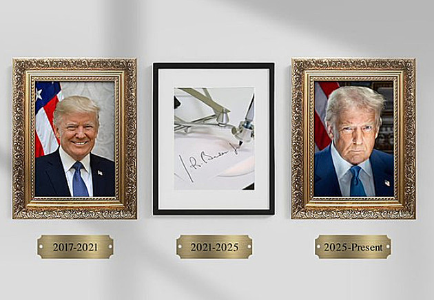 Trump zruší všechny Bidenovy exekutivní příkazy podepsané automatickým perem