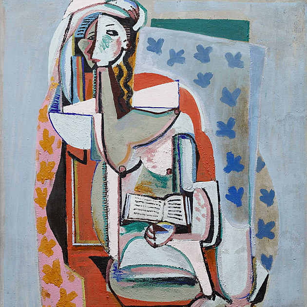 Fillova Čtenářka se v aukc Galrie Kodli prodala za 32,4 milionu, dorovnala autorský rekord