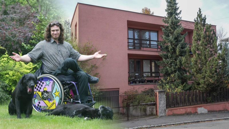 Vila herce Jana Potměšila měla temnou minulost. Jeho předchůdcem byl komunista Štěpán